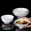 Axyaa Melamine Noodle Bowl Set - Japanese Style Ramen Bowls for Kitchen Tableware