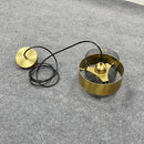 Axyaa Modern Glass Chandeliers Lighting Bedroom Decor Pendant Light Fixture