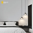 Axyaa Acrylic Pendant Lamp: Minimalist Bedside and Bar Counter Lighting
