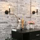 Axya Nordic Iron Art Wall Sconces LED E14 Bedside Lamp