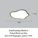 Axyaa Nordic LED Cloud Ceiling Chandelier for Home Decor Lighting
