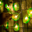 Axyaa Lemon Orange Slice String Lights for Home Party Decor