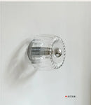 Axyaa Modern Bauhaus Glass Wall Lamp for Living Room Decor