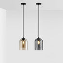 Axyaa Modern Glass Pendant Lamp for Restaurant Coffee Bar Kitchen Lighting