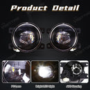 Axyaa LED Fog Lamps for Honda Civic Fit CRV Accord City, 2017-2024