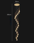 Axyaa Modern LED Pendant Light Chandeliers for Living and Dining Room