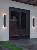 Axyaa Outdoor Up Down LED Wall Lamp for Modern Indoor Decor, Waterproof Aluminum Sconce