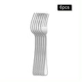 Axyaa 30-Piece Stainless Steel Cutlery Set - Ideal for Restaurants and Hotels