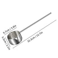 Axyaa Bear Stainless Steel Sauce Ladle with Extended Handle