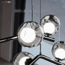 Axyaa Modern LED Pendant Chandelier for Home Decor Lighting