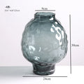 Axyaa Glass Vase Set Artistic Flower Arrangement Hydroponic Decor Dried Flowers Bouquet Jar