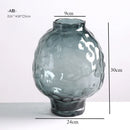 Axyaa Glass Vase Set Artistic Flower Arrangement Hydroponic Decor Dried Flowers Bouquet Jar
