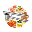 Axya Stainless Steel Garlic Press Masher Kitchen Tool