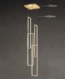 Axyaa Modern Dining Room LED Chandelier Pendant Light Ceiling Lamp