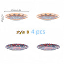 Axyaa Ceramic Steak Set: Large, Creative, Restaurant Plate Set