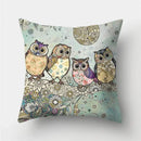 Axyaa Butterfly Cat Animals Design Pillowcase - Nordic Home Decor