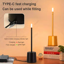 Axyaa LED Table Lamp with Touch Control and Stepless Dimming