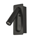 Axyaa Minimalist LED Wall Lamp: Modern Bedside Reading Light for Guest Room
