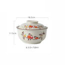 Axyaa Ceramic Soup & Ramen Bowl Set - Restaurant Tableware