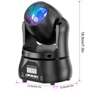 Axyaa 60W RGBW Moving Head Light Beam for DJ Disco Party Wedding Club Event