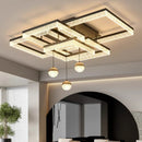 Axyaa Crystal Chandelier Stair Pendant Lamp Living Room Lighting