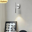 Axyaa Chrome Plated Adjustable Headboard Reading Light