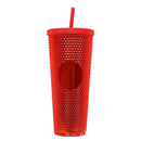 Axyaa Double Layered Straw Cup: Diamond Radiant Water, Coffee, Drinks, Mugs