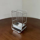 Axyaa Stainless Steel Tube Chopstick Holder Storage Box Drain