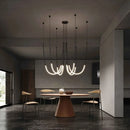 Axyaa Nordic Art Line LED Pendant Light for Home Decor