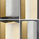 Axyaa Marble Wall Lamp: Modern Minimalist LED Indoor Lighting for Bedrooms & Living Rooms