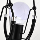 Axyaa Swing Pendant Lamp: Creative Human-shaped Droplight for Various Rooms