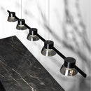 Axyaa Glass Dining Table Chandelier: Modern Minimalist Design, Easy Installation, Rounded Shape