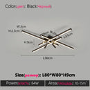 Axyaa Nordic LED Ceiling Chandelier for Living Dining Bedroom