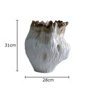 Axyaa Flower Bud Vase Table Decoration Irregular Crafts Room Decor Aesthetic Piece
