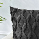 Axyaa Black Cushion Cover for Stylish Home Decor, Various Sizes Available