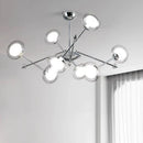 Axyaa Ceiling Chandelier for Dining Room, Living Room Pendant Light Fixture, Indoor Hanging Lamp