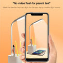 Axyaa LED Desk Lamp with Phone Holder & Pen Holder - Rechargeable Dimming Reading Light