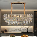 Axyaa Crystal Chandeliers: Modern Luxury LED Home Lighting