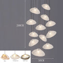 Axyaa Living Room & Staircase Chandelier Set - Ceiling & Indoor Lighting Fixtures