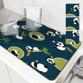 Axyaa Diatom Mud Kitchen Drain Pads - Absorbent Tableware Mat