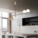 Axyaa Glass Chandelier Pendant Light for Dining Kitchen Restaurant