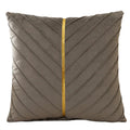 Axyaa Flannel & Dutch Velvet Pillow Cover Set - 45x45 Home Decor