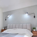 Axyaa Nordic LED Wall Light with Adjustable Long Arm for Living Room & Bedroom