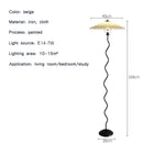 Nordic Modern Pleated Skirt Floor Lamp by Axyaa