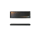 Axyaa Ceramic Sushi Plate Long Tray for Hot Pot BBQ Commercial Tableware