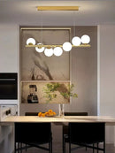 Axyaa Nordic Modern Minimalist Lamps, Living Room Light Luxury, Creative Dining Room & Bedroom Lighting.