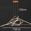 Axyaa Modern LED Chandeliers for Home Living and Dining Room Lighting