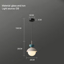 Axyaa Macaron Pendant Light for Bedroom Living Room Decor