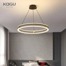 Axyaa LED Chandelier: Modern Dimmable Ceiling Light for Living Room, Bedroom, Restaurant - Energy-Saving