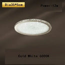 Axyaa LED Circular Ceiling Lights Warm Lighting Modern Home Decor